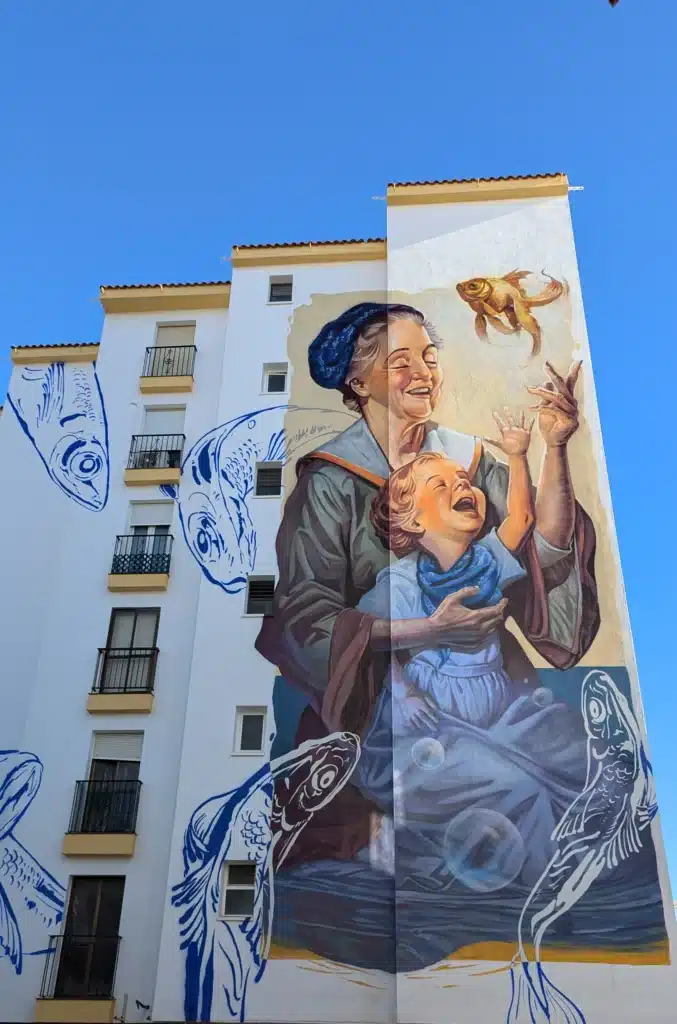 Mural Graffiti conscurso internacional de murales de Estepona